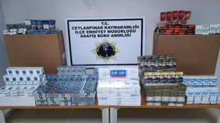 Şanlıurfada 823 paket kaçak sigara ele geçirildi