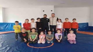 Sarıgölde cimnastik kursuna yoğun ilgi