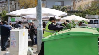Selçukta pazar atıkları kompost gübreye dönüştürülecek