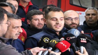 Selde yüzerek kurtulan itfaiye erleri o anları anlattı