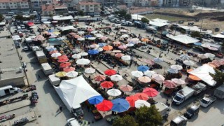 Semt pazarında denetim yapıldı
