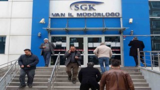 SGK Van İl Müdürlüğünde EYT yoğunluğu başladı