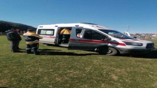 Silivride felç geçiren hasta ambulans helikopterle şehir hastanesine kaldırıldı