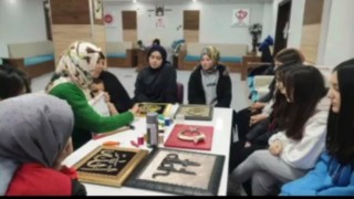 Simavlı gençler filografi çalışması yaptı