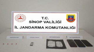 Sinopta uyuşturucu operasyonu: 3 gözaltı