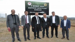 Şırnak Üniversitesinde “6 Şubat 2023 Deprem Şehitleri Ormanı” kuruldu