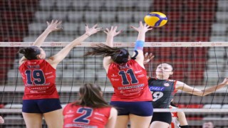 Sivasta düzenlenen TVF 2. Lig kadınlar çeyrek final etabı sona erdi