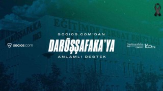 Socios.comdan Darüşşafakaya anlamlı destek