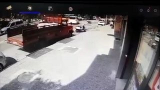 Söke’deki kazanın güvenlik kamerası görüntüleri ortaya çıktı
