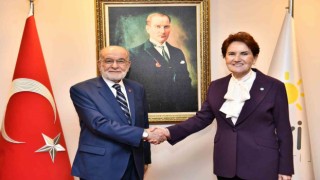 SP Genel Başkanı Karamollaoğlu'ndan Akşener'e ziyaret
