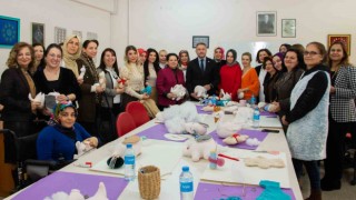 SÜde depremzedeler için tekstil ürünleri ve oyuncaklar hazırlanıyor