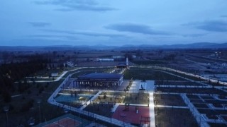 Şuhut Millet Bahçesi havadan görüntülendi