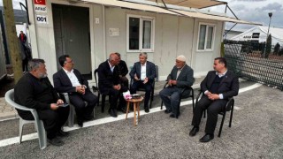 Tahmazoğlu depremzedelerin yanında