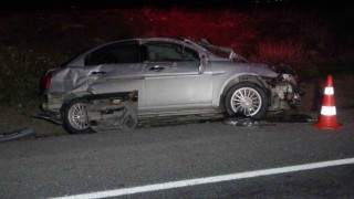 Takla atan otomobilin sürücüsü hayatını kaybetti