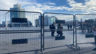 Taksim Meydanı bariyerlerle kapatıldı