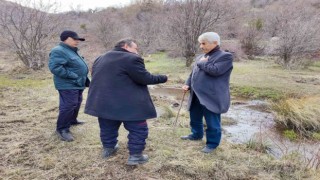 Talasta sulama kanalları yaza hazırlanıyor