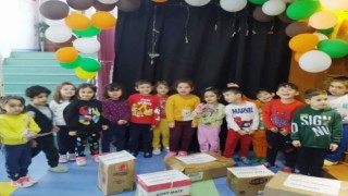 Tavşanlı Hande Gül Anaokulundan kampanya