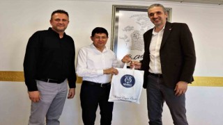 TBF Asbaşkanı Beşok, Başkan Özcanla bir araya geldi
