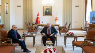 TBMM Başkanı Şentop, İhlas Medya Ankara Temsilcisi Kahramanı kabul etti