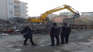 Tekirdağ Çevre, Şehircilik ve İklim Değişikliği Müdürlüğü personeli hasar tespit çalışmalarını sürdürüyor