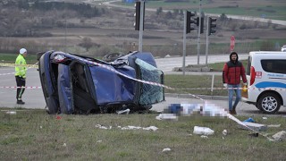 Tekirdağ'da Trafik Kazasında 1 kişi hayatını kaybetti