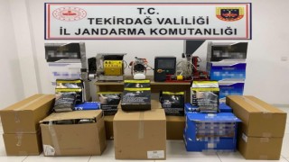 Tekirdağda tütün ve makaron operasyonu