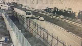 Tekirdağdaki zincirleme kaza kamerada