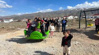 Tekirdağdan afet bölgesine çocuk parkları