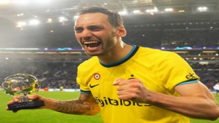 TFFden Hakan Çalhanoğluna tebrik