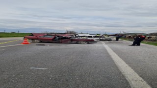 Tirede trafik kazası: 1 ölü, 2 yaralı