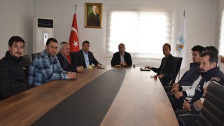 Toprakkale Kaymakamı Selimoğlu, esnaflarla toplantı yaptı