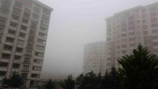 Trabzonda yoğun sis etkili oldu