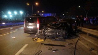 Trabzonda zincirleme trafik kazası: 1 ölü, 5 yaralı
