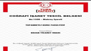 Tufanbeyli fasulyesine coğrafi işaret tescili