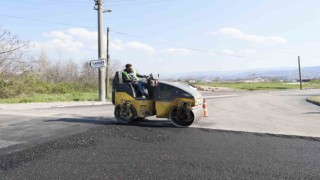 Tütünçiftliki Derinceye bağlayan cadde yenilendi