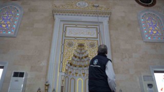 Tuzlada ibadethaneler Ramazan ayı öncesinde temizlendi