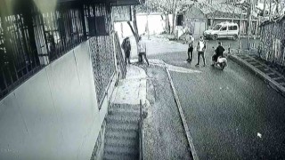 Ümraniyede markete pompalı tüfekle saldırı kameraya yansıdı