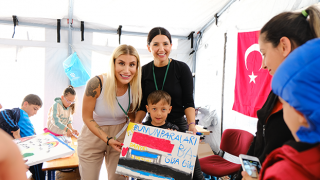 Ünlüler sanatla terapi için Hatay’da