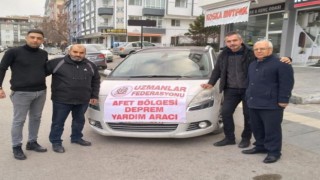 Uzmanlar Federasyonu depremzedeleri yalnız bırakmadı