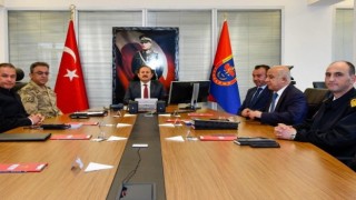 Vali Pehlivan başkanlığında güvenlik toplantısı gerçekleştirildi