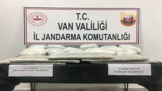 Vanda mezarlık içerisinde 18 kilo uyuşturucu ele geçirildi