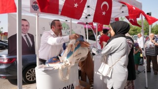 Yalova Belediyesi Sıfır Atık Gününde 5 bin bez çanta dağıttı