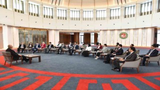 Yargıtay Başkanı Akarca, Hukuk Topluluğu Yönetim kurulunu kabul etti