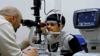 Yozgatta öğrenciler göz taramasından geçiriliyor