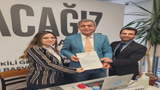 Kazım Yücel, aday adaylığı için Başvurusunu Yaptı