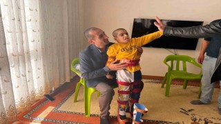 Yürüyemeyen Bünyamine umut oldu, adını gizli tuttu