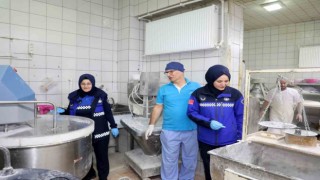 Zabıtalardan fırın ve marketlerde sıkı denetim