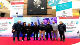 ZBEÜ Hastanesi Yönetimi 30. Expomed Eurasiaya katıldı