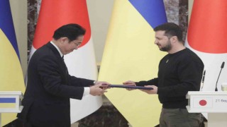 Zelenskiy, Japonya Başbakanı Kishida ile bir araya geldi