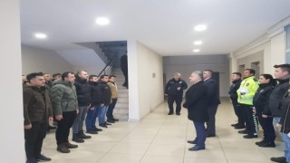 Zonguldakta 40 polis memuru deprem bölgesine hareket etti